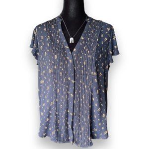 H&M Blouse w/ Pin-Tucks